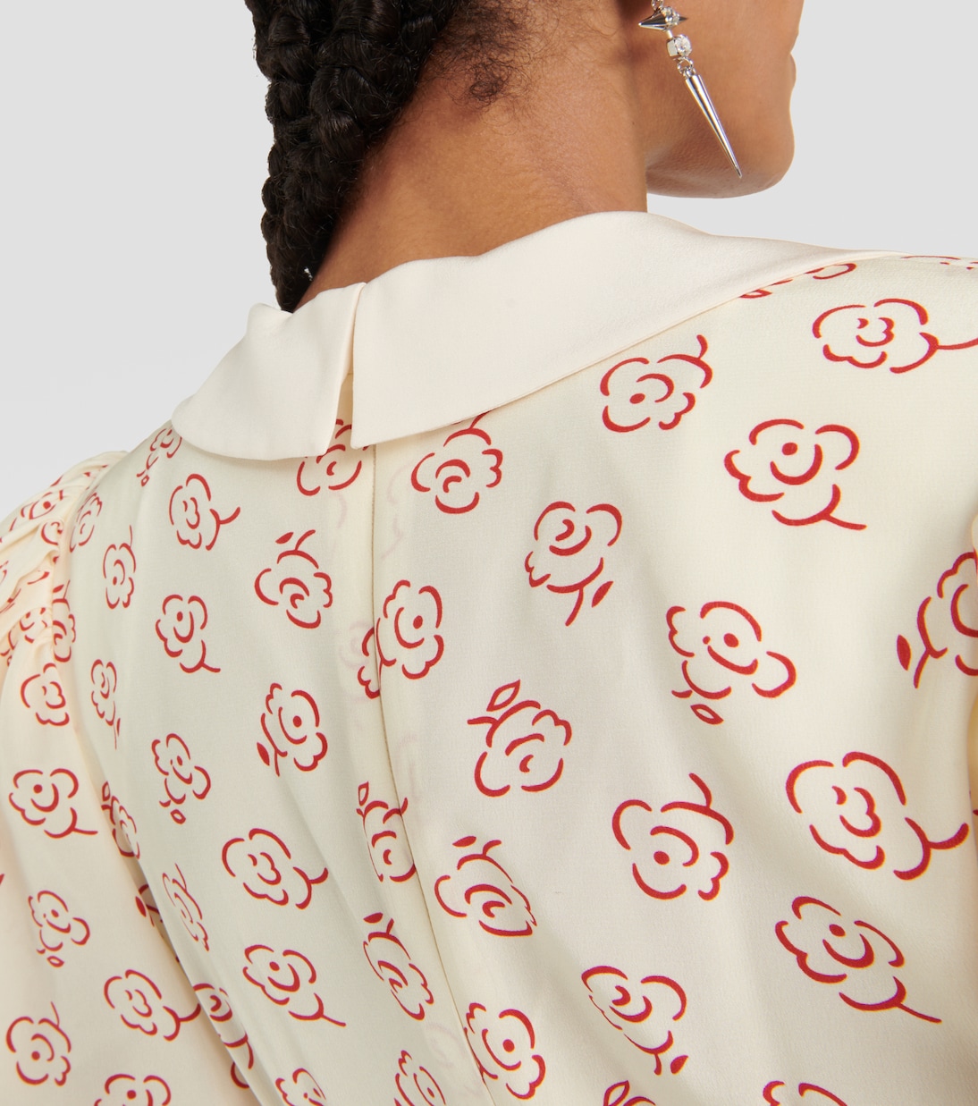 Abito midi in seta | Alessandra Rich