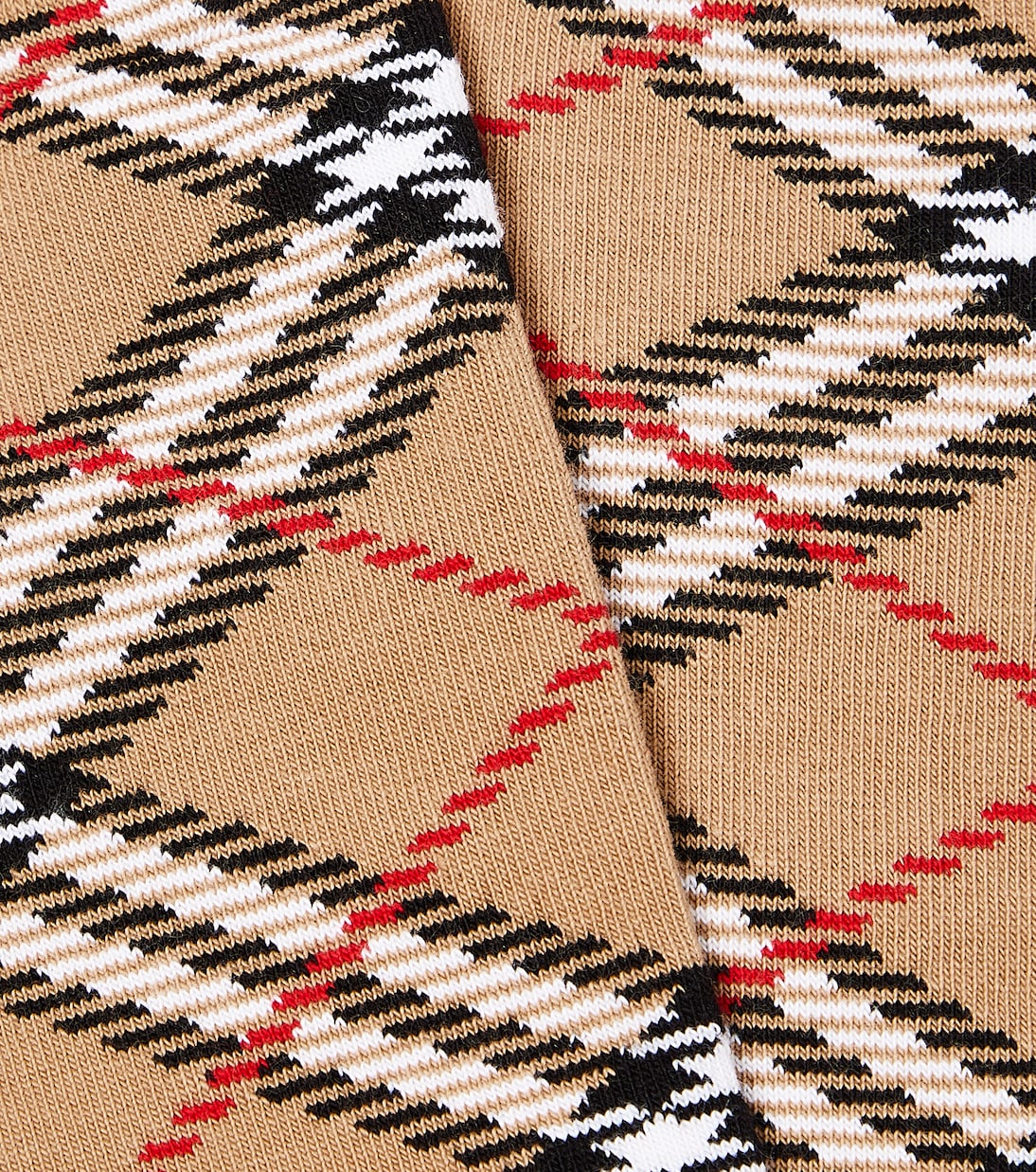 Burberry print socks 2025