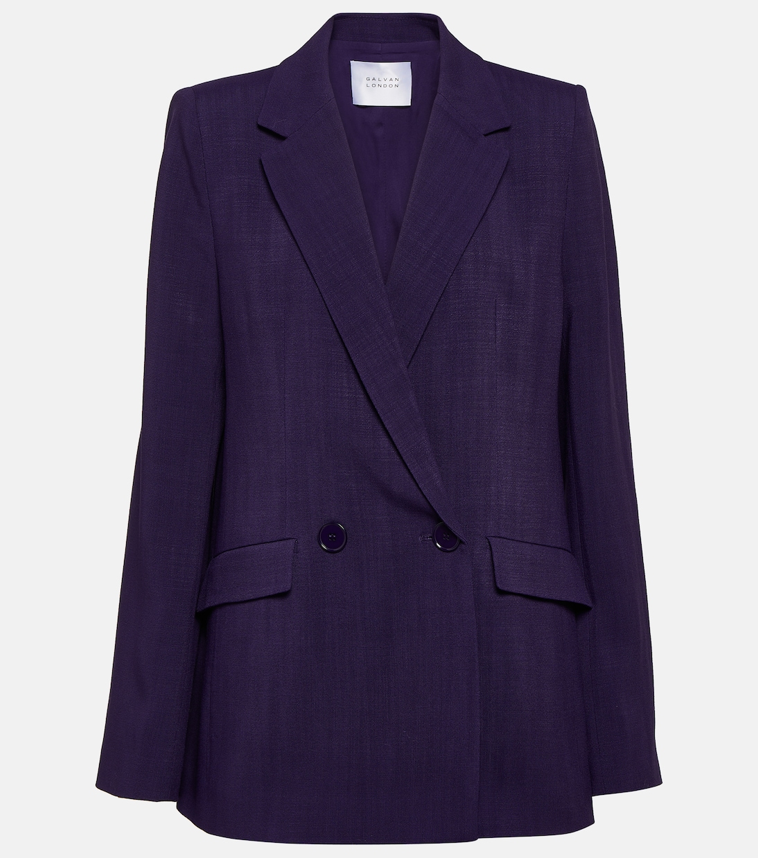 Boyfriend double-breasted blazer | Galvan