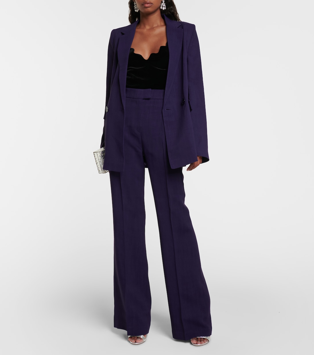 Boyfriend double-breasted blazer | Galvan