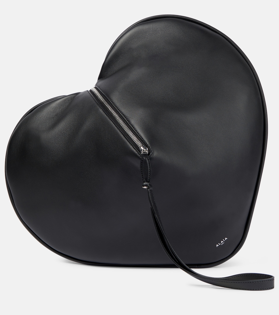 Pochette Le Cœur en cuir | Alaïa