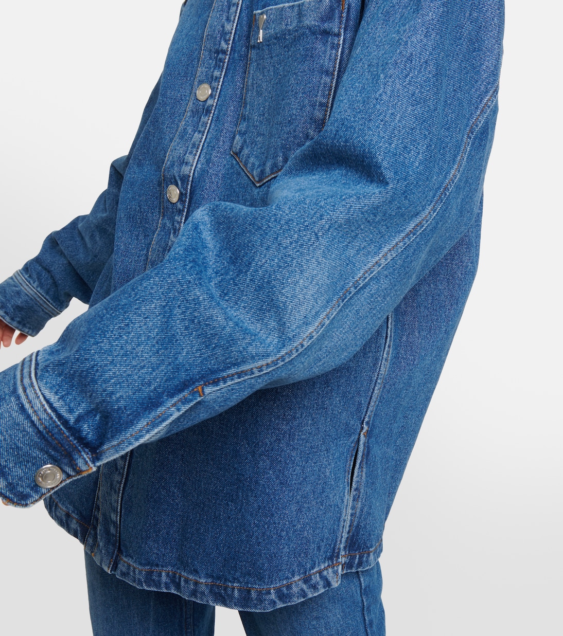 Hemdjacke aus Denim | Ami Paris