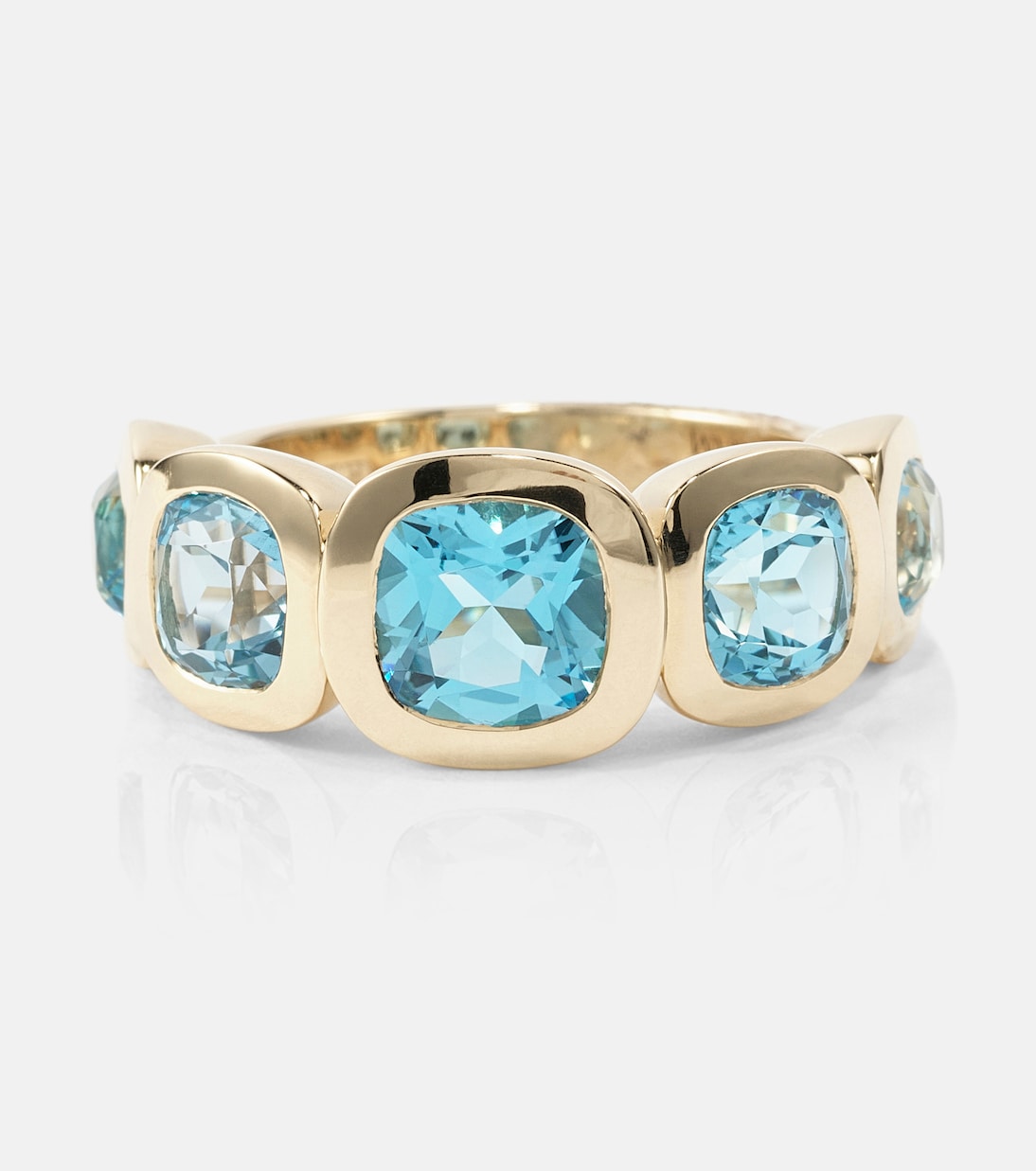 Ring Marnie aus 14kt Gelbgold mit Topas | Robinson Pelham