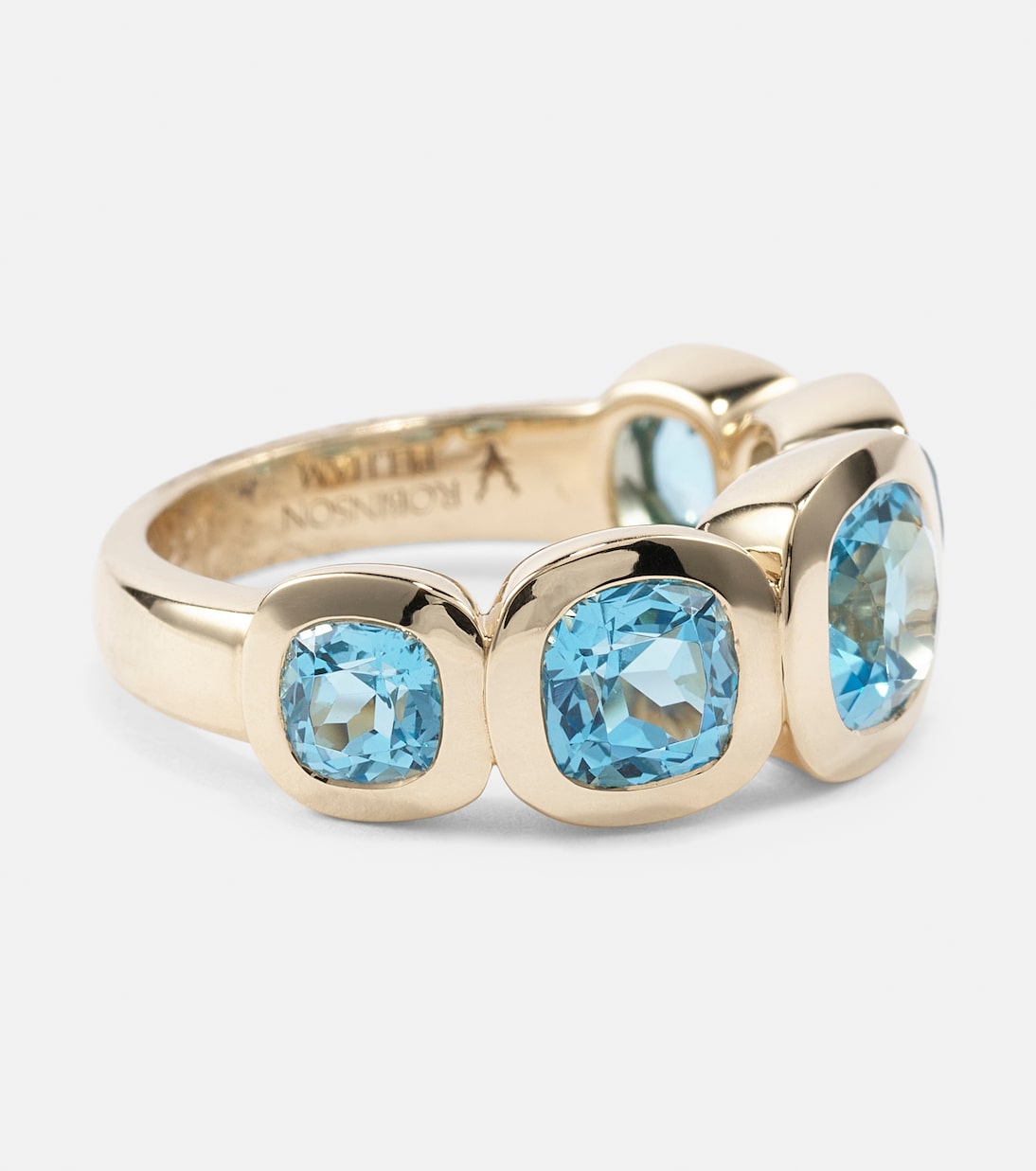 Ring Marnie aus 14kt Gelbgold mit Topas | Robinson Pelham
