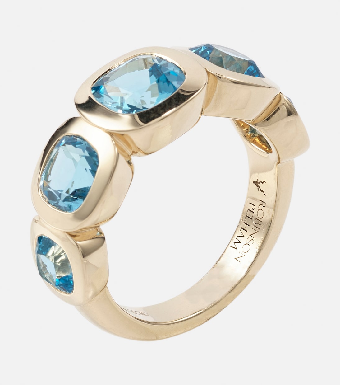 Ring Marnie aus 14kt Gelbgold mit Topas | Robinson Pelham