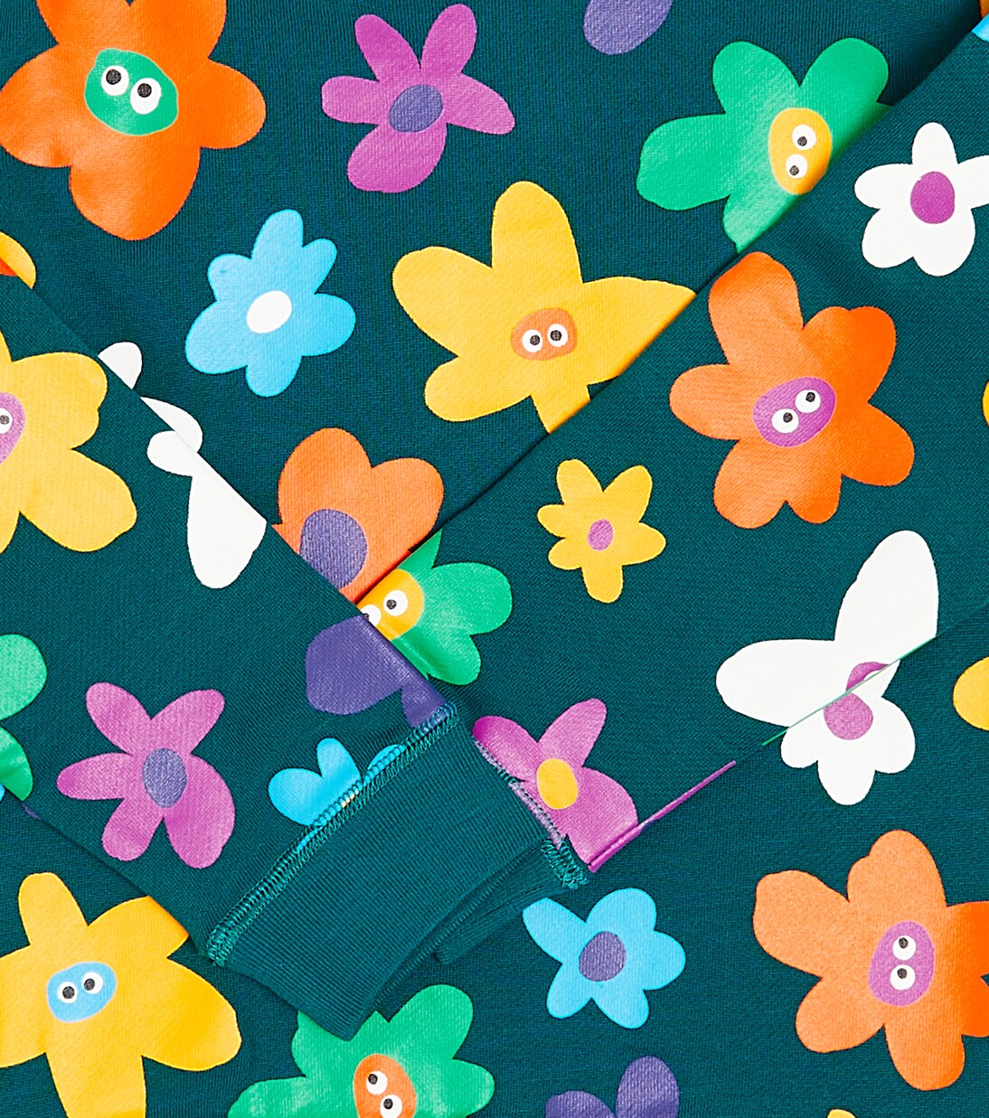 Sudadera de algodón floral | Stella McCartney Kids