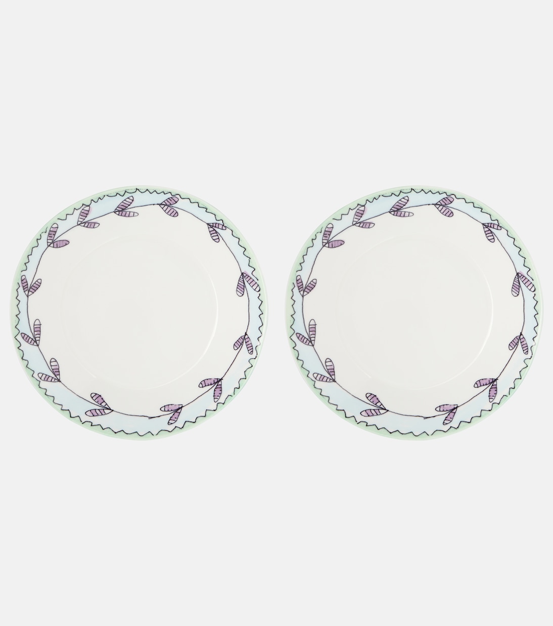 x Marni Blossom Milk set of 2 deep plates | Serax