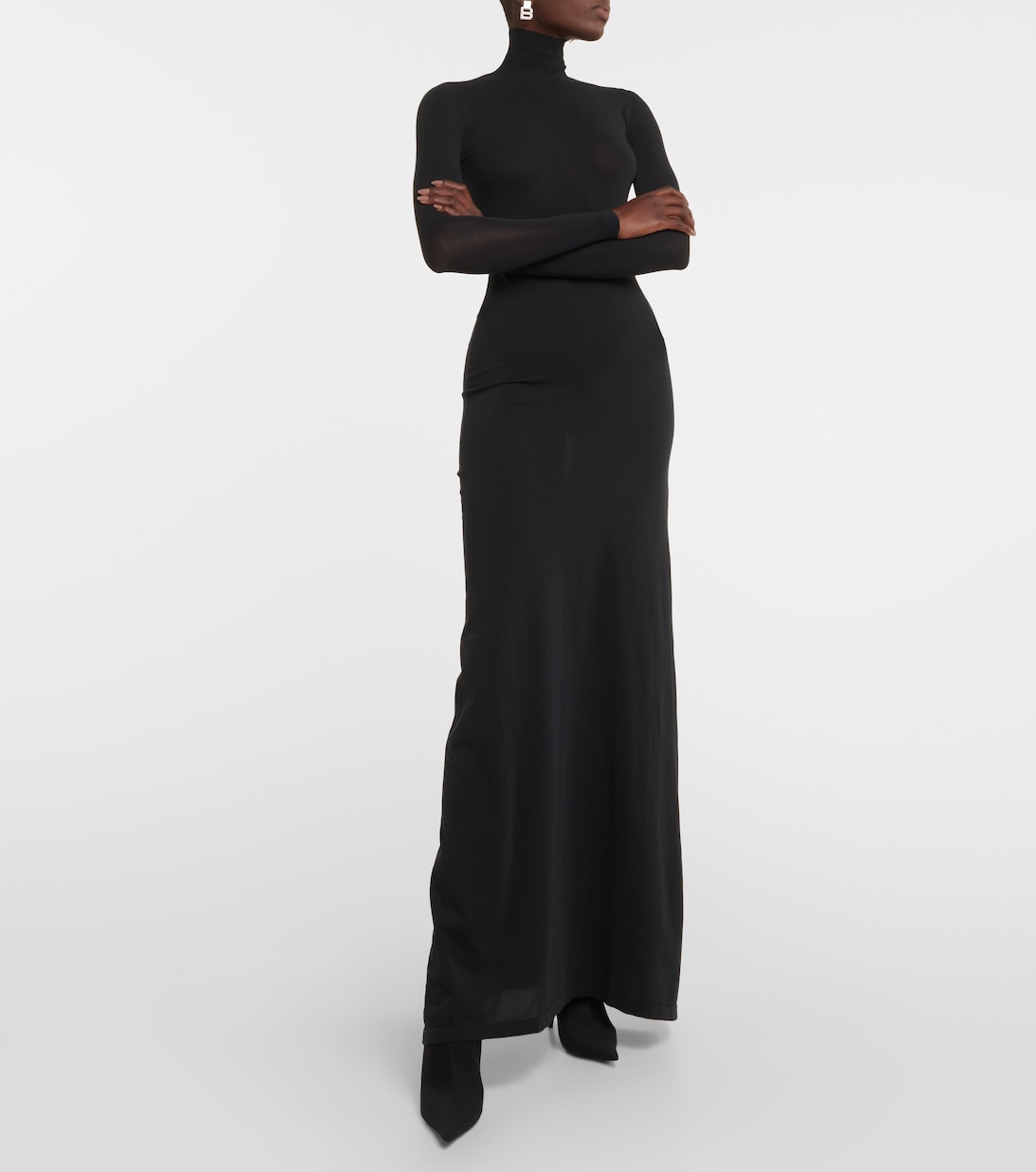 Vestido de Punto Acanalado Balenciaga para Looks Juveniles
