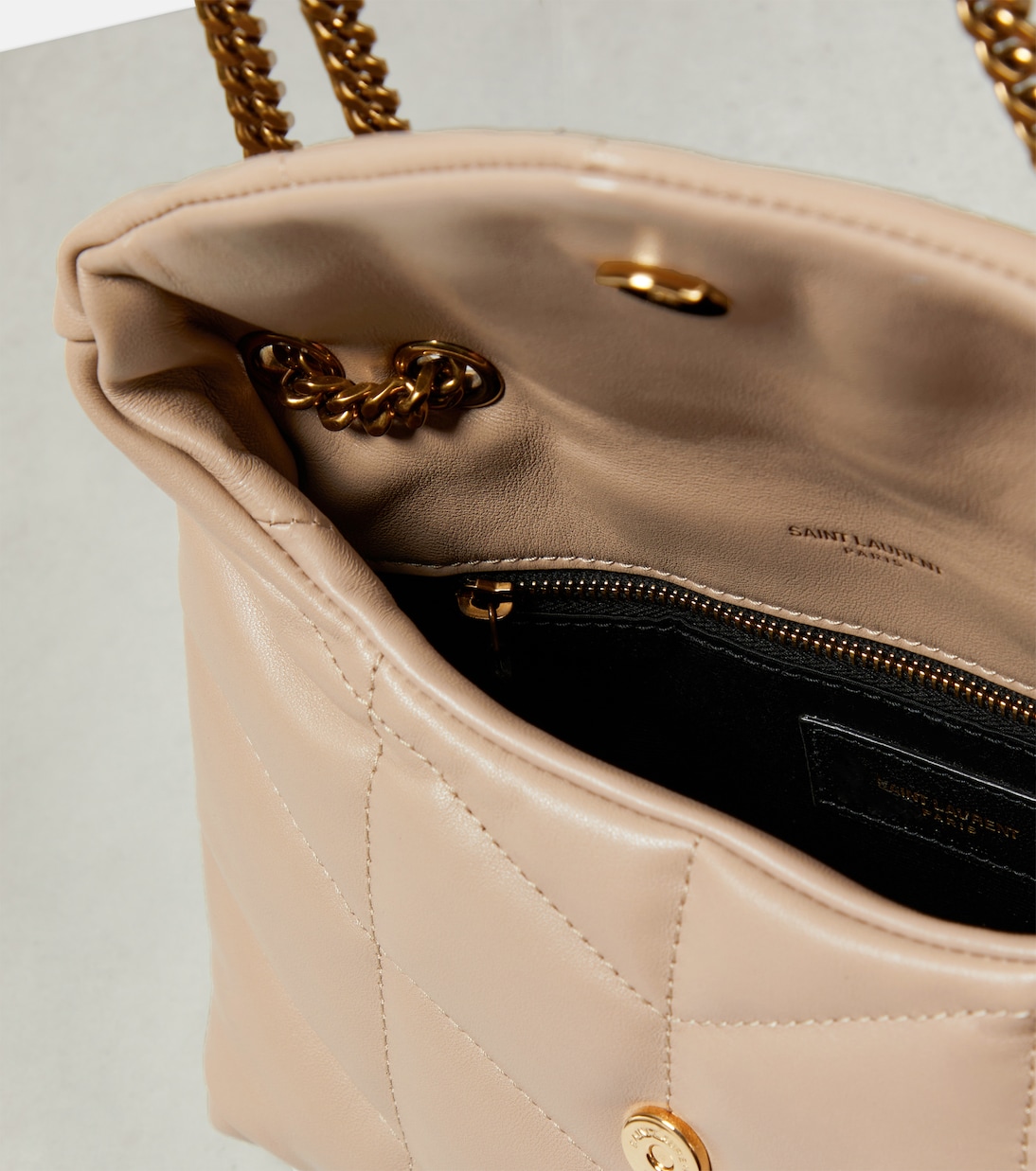 Borsa a spalla Toy Puffer in pelle | Saint Laurent