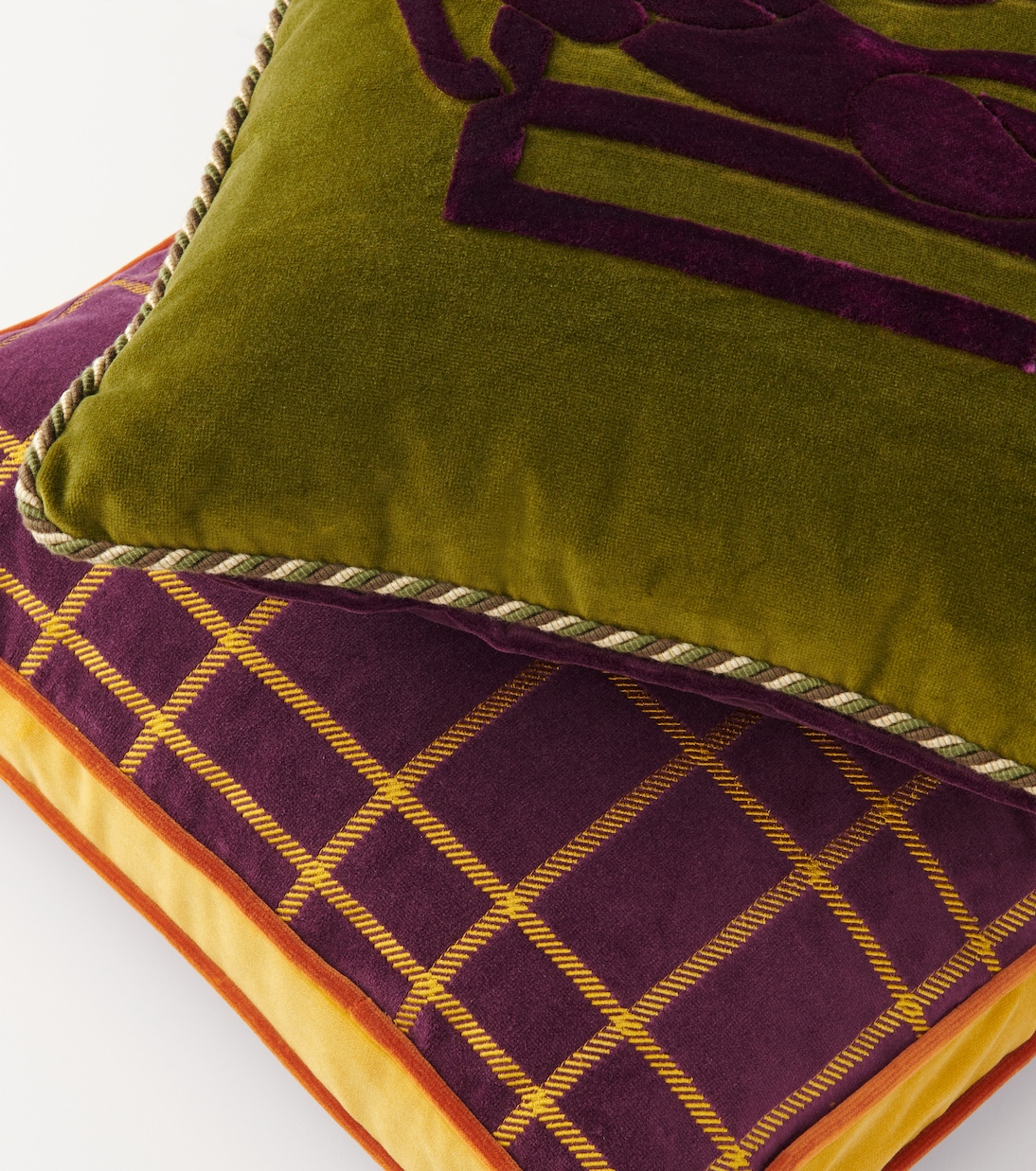 Cuscino in velluto con ricamo | Etro