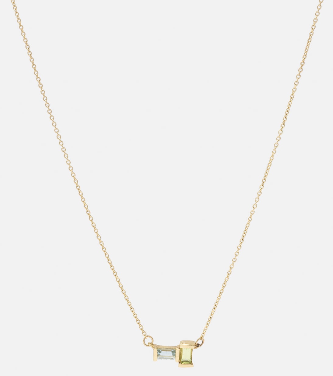 Collana Tu Y Yo in oro 9kt con pietre preziose | Aliita