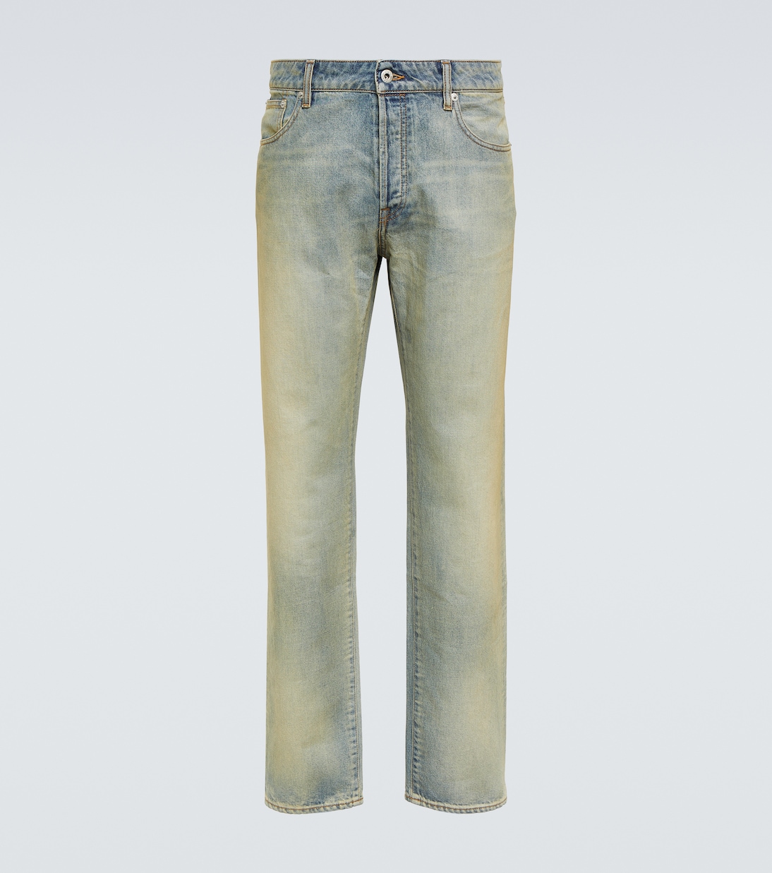 Jeans rectos con efecto desgastado | Kenzo