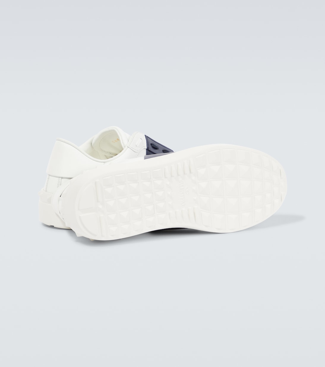 Open Vitello Tecnic leather sneakers | Valentino Garavani