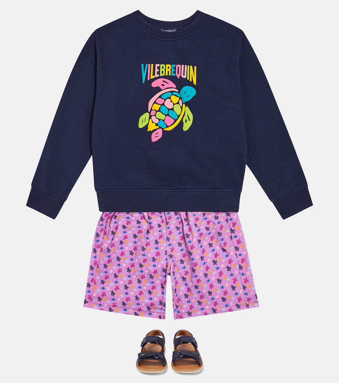Sudadera de jersey de algodón estampada | Vilebrequin Kids