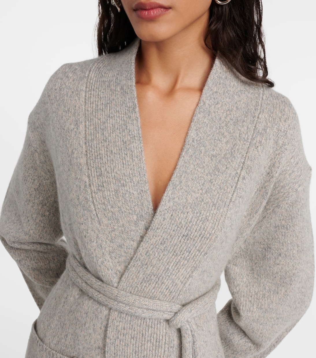 Luxe cashmere wrap cardigan | Joseph