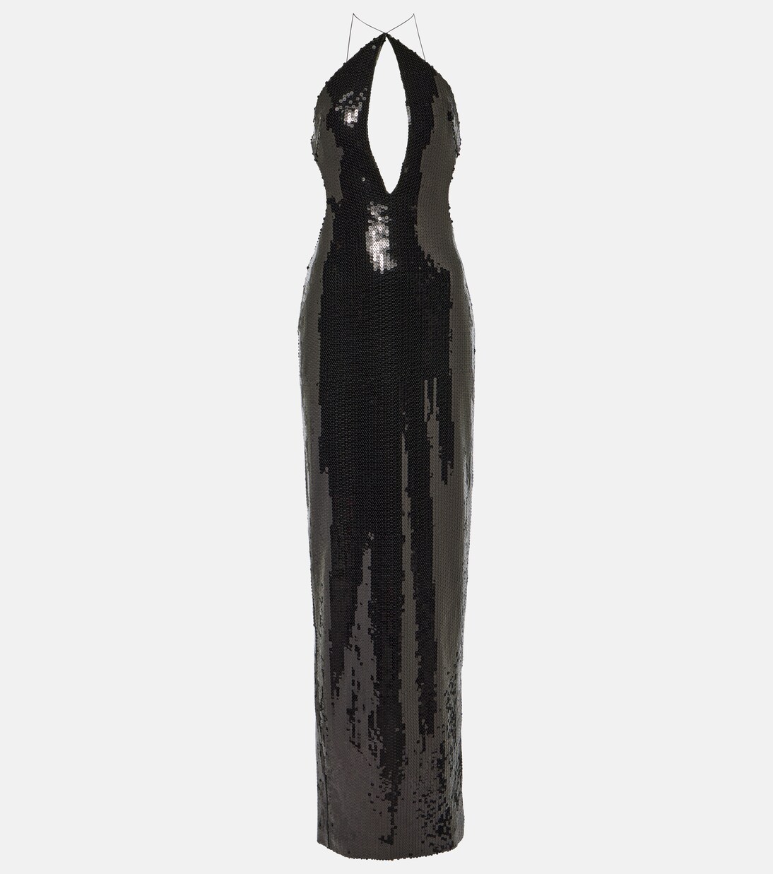 Elsa cutout sequined gown | Mônot