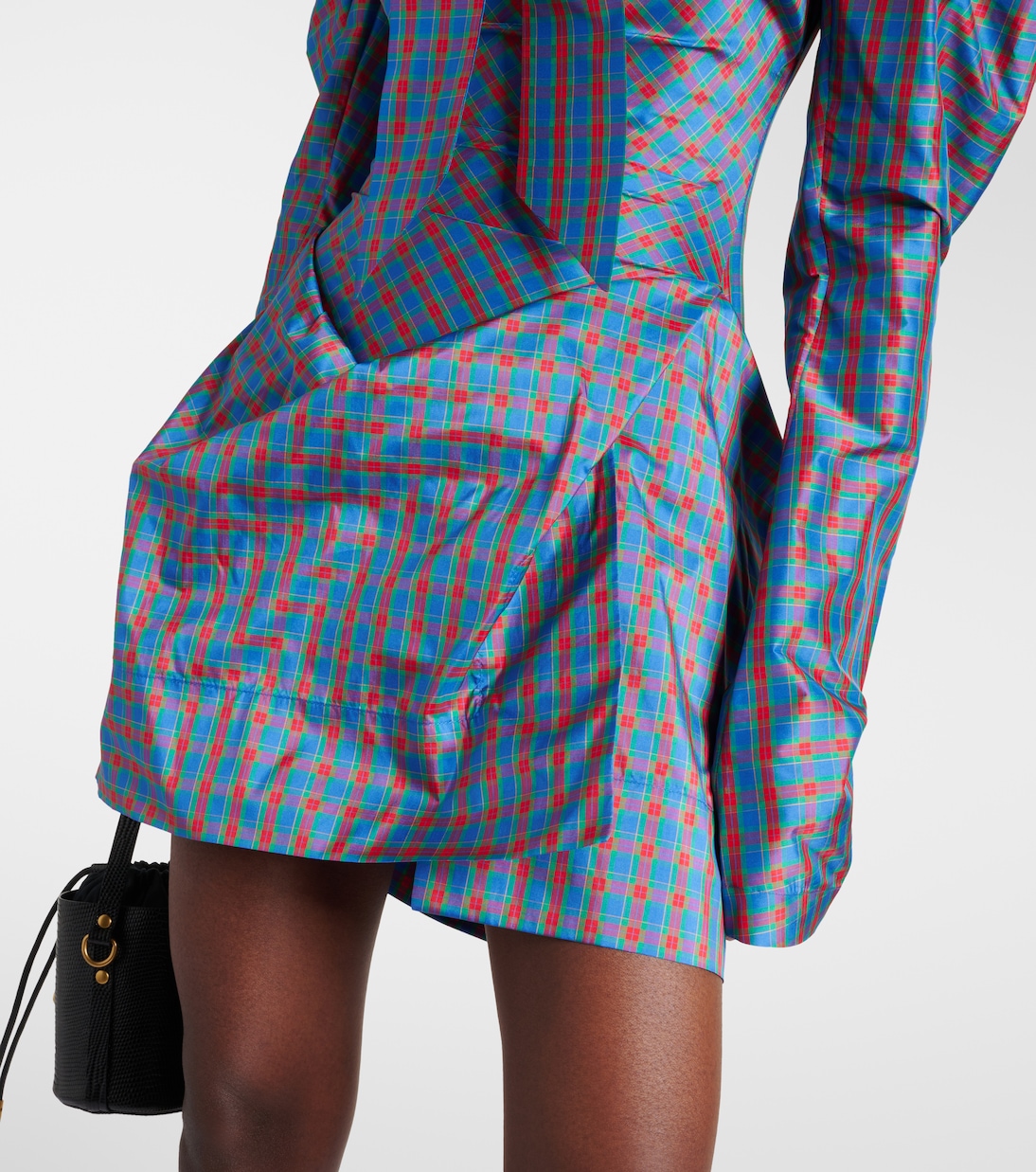 Bow-detail checked minidress | Vivienne Westwood