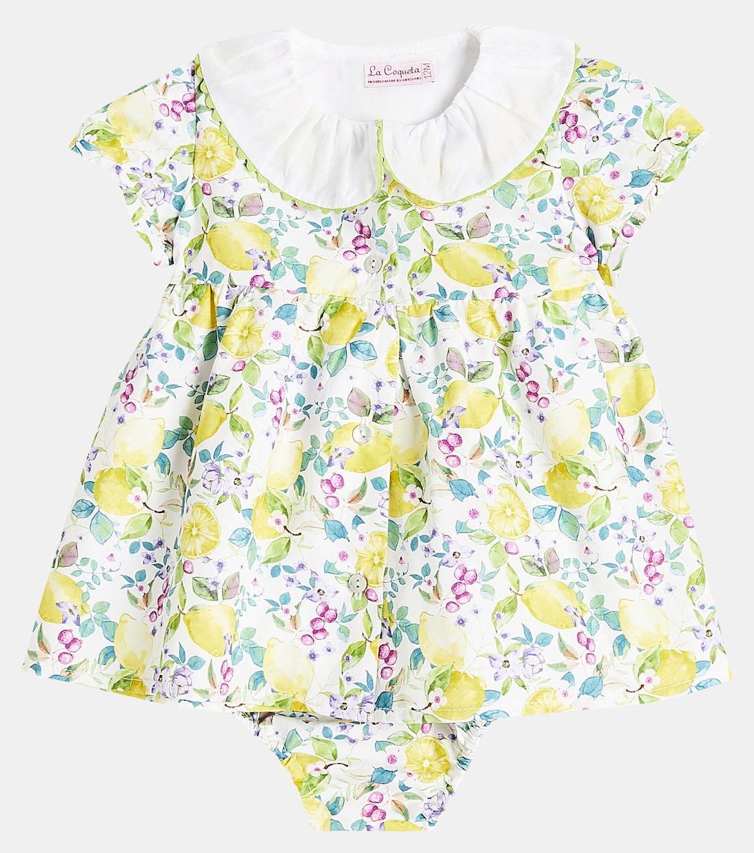 Baby Set Patricia aus Kleid und Höschen | La Coqueta