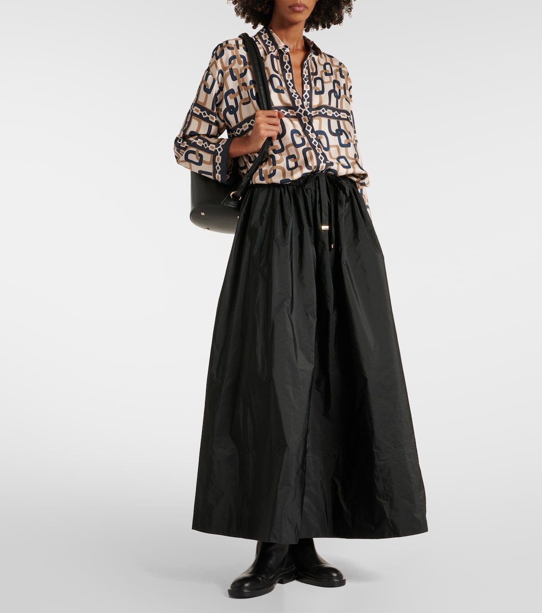Maxirock Lirica aus Taft | 'S Max Mara