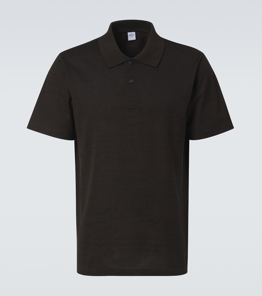 Polo Scritto in piqué di cotone | Berluti
