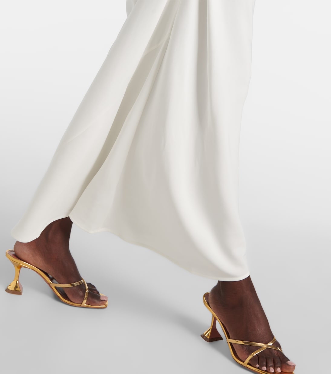 Robe longue asymétrique | Christopher Esber