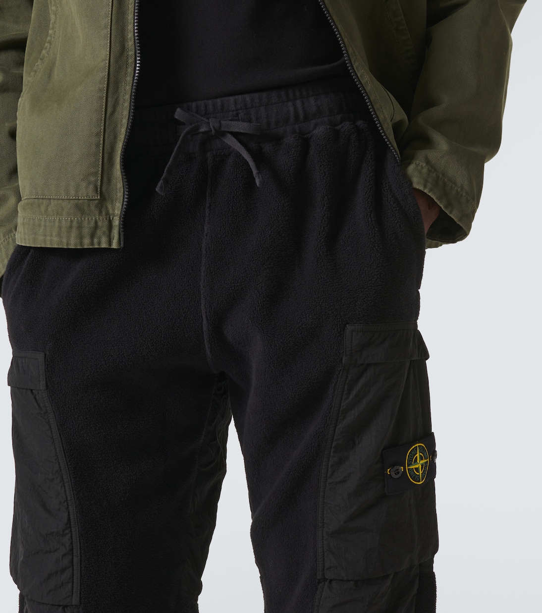 Pantalon de survêtement en coton mélangé | Stone Island