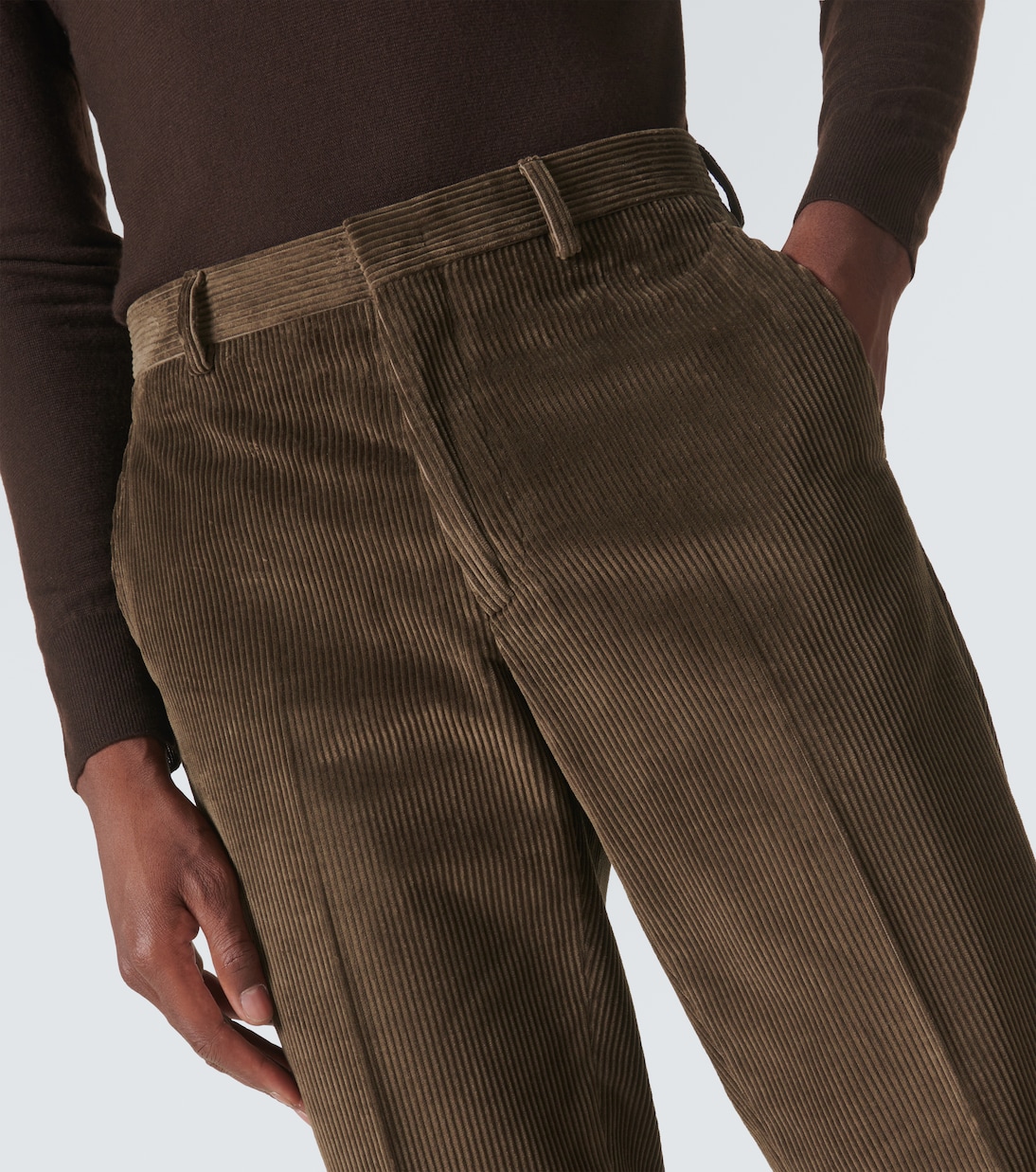 Gerade Hose aus Baumwoll-Cord | Loro Piana