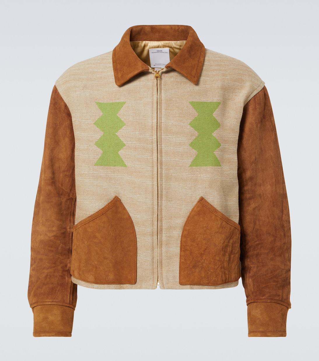 Jacke Stanza mit Veloursleder | Visvim