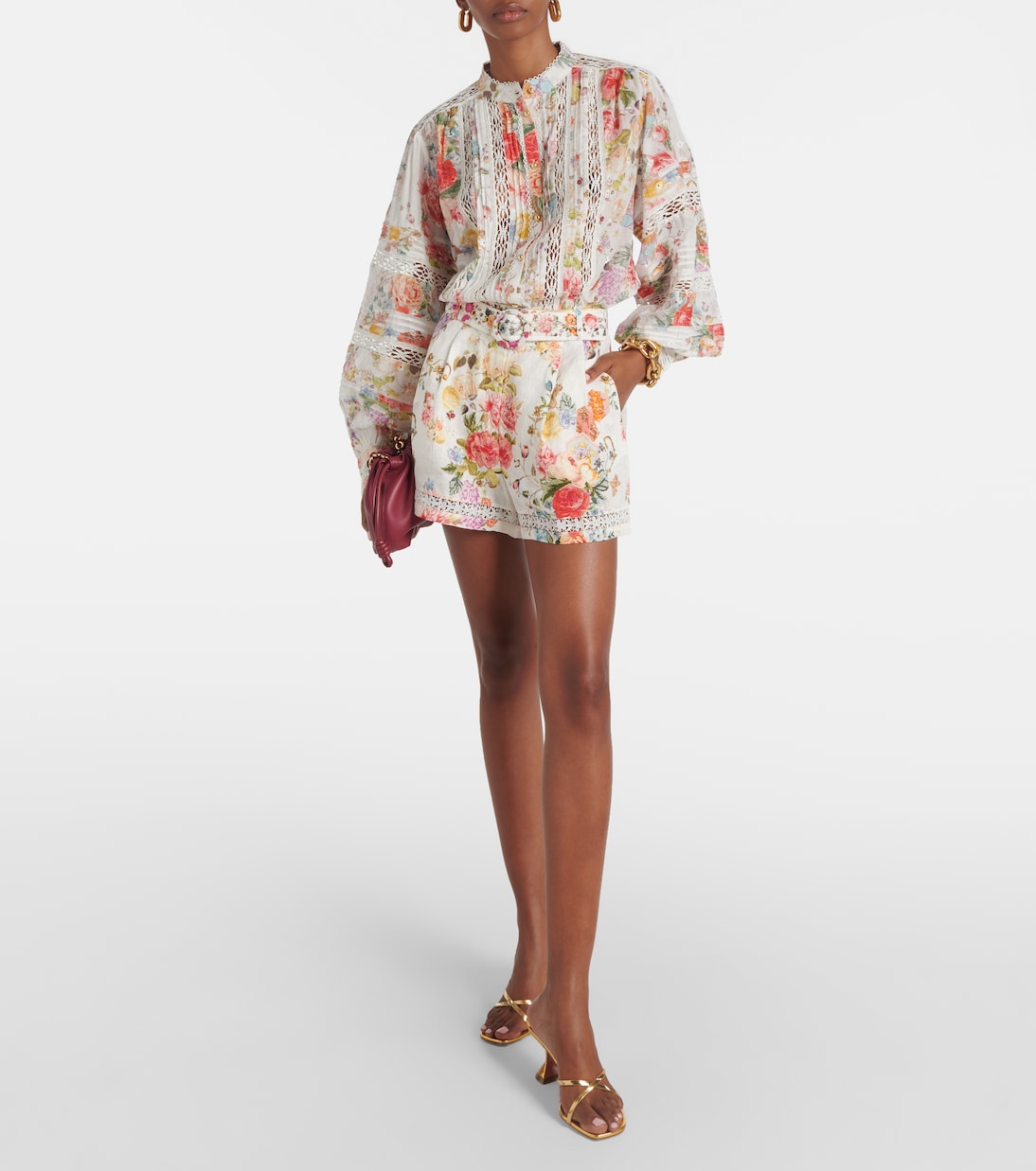 Blusa Sew Yesterday de algodón floral | Camilla