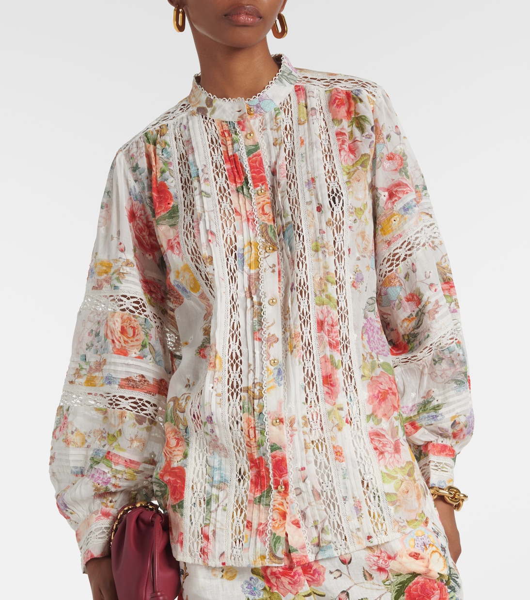 Blusa Sew Yesterday de algodón floral | Camilla