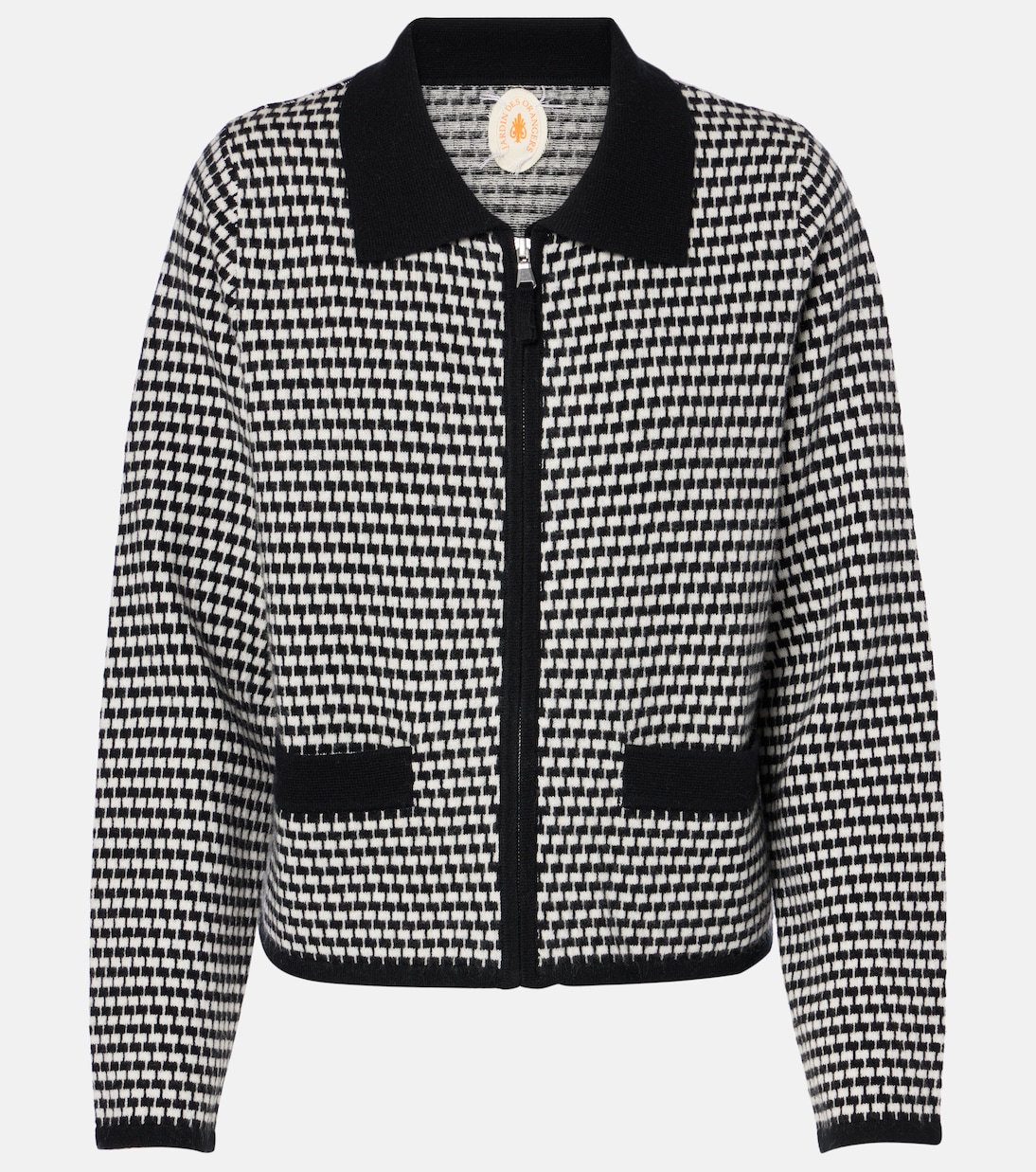 Wool and cashmere cardigan | Jardin des Orangers