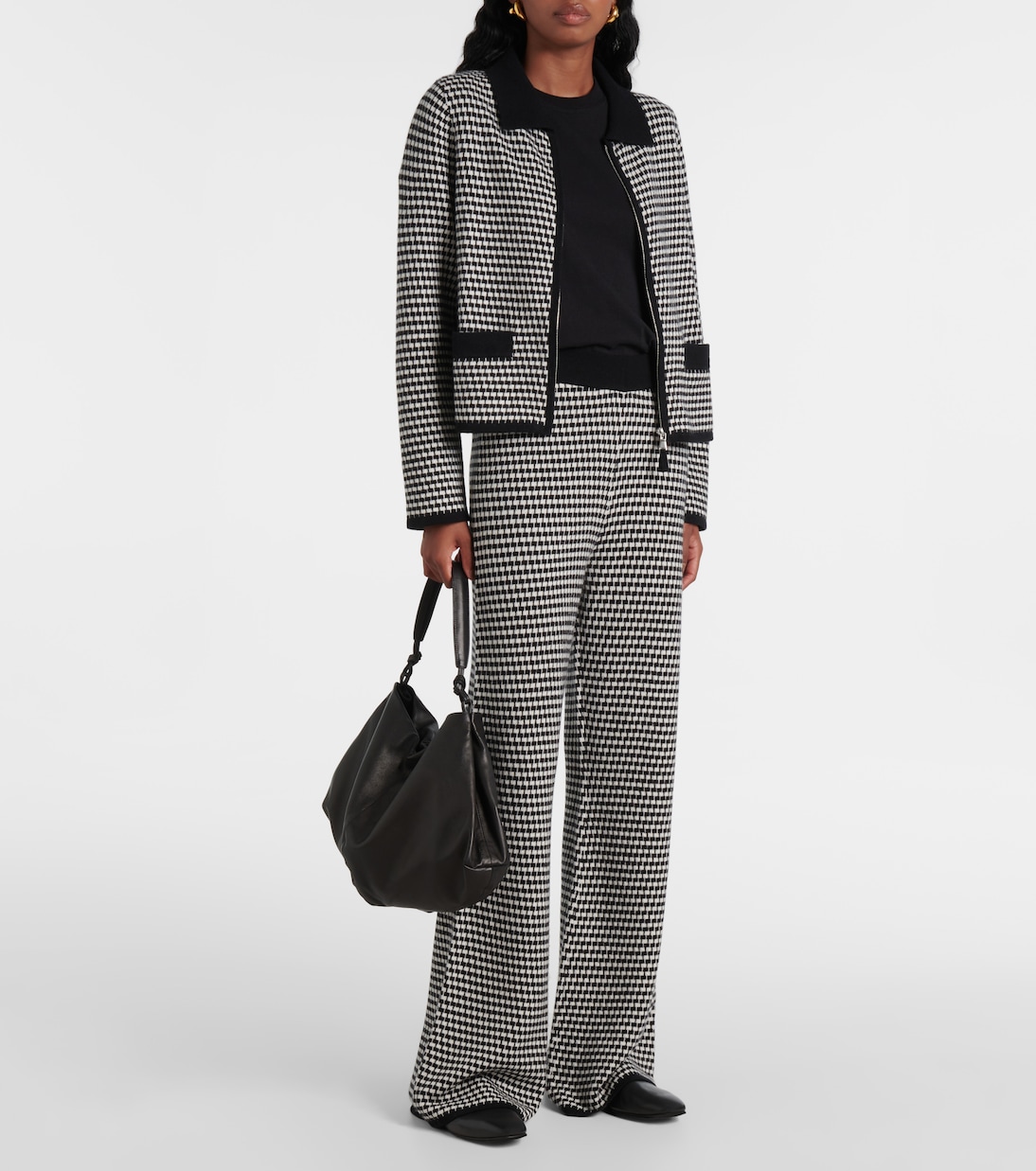 Wool and cashmere cardigan | Jardin des Orangers