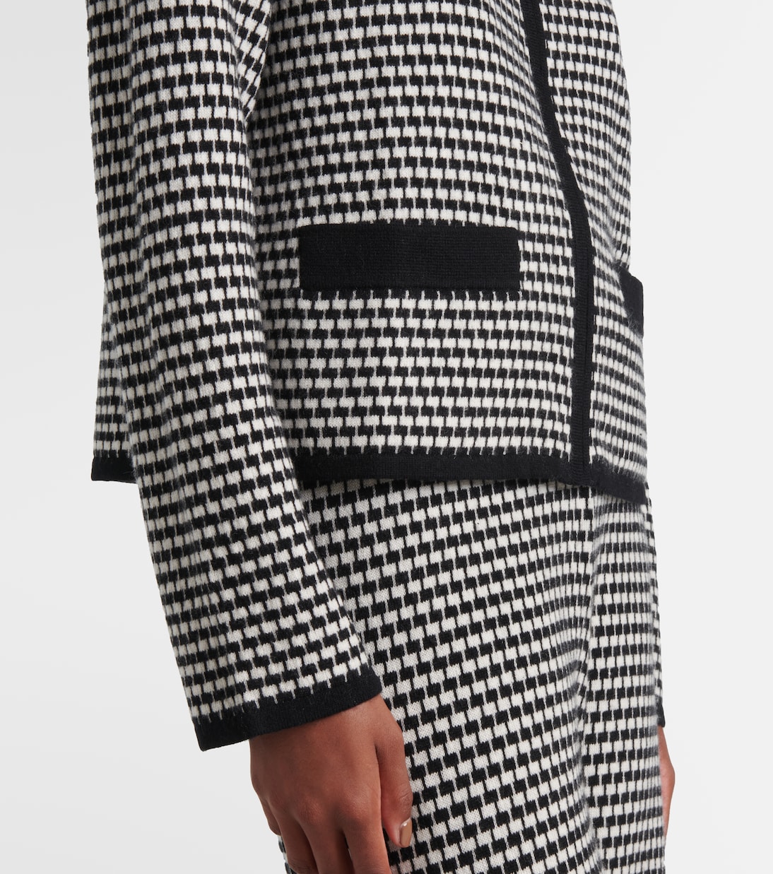 Wool and cashmere cardigan | Jardin des Orangers