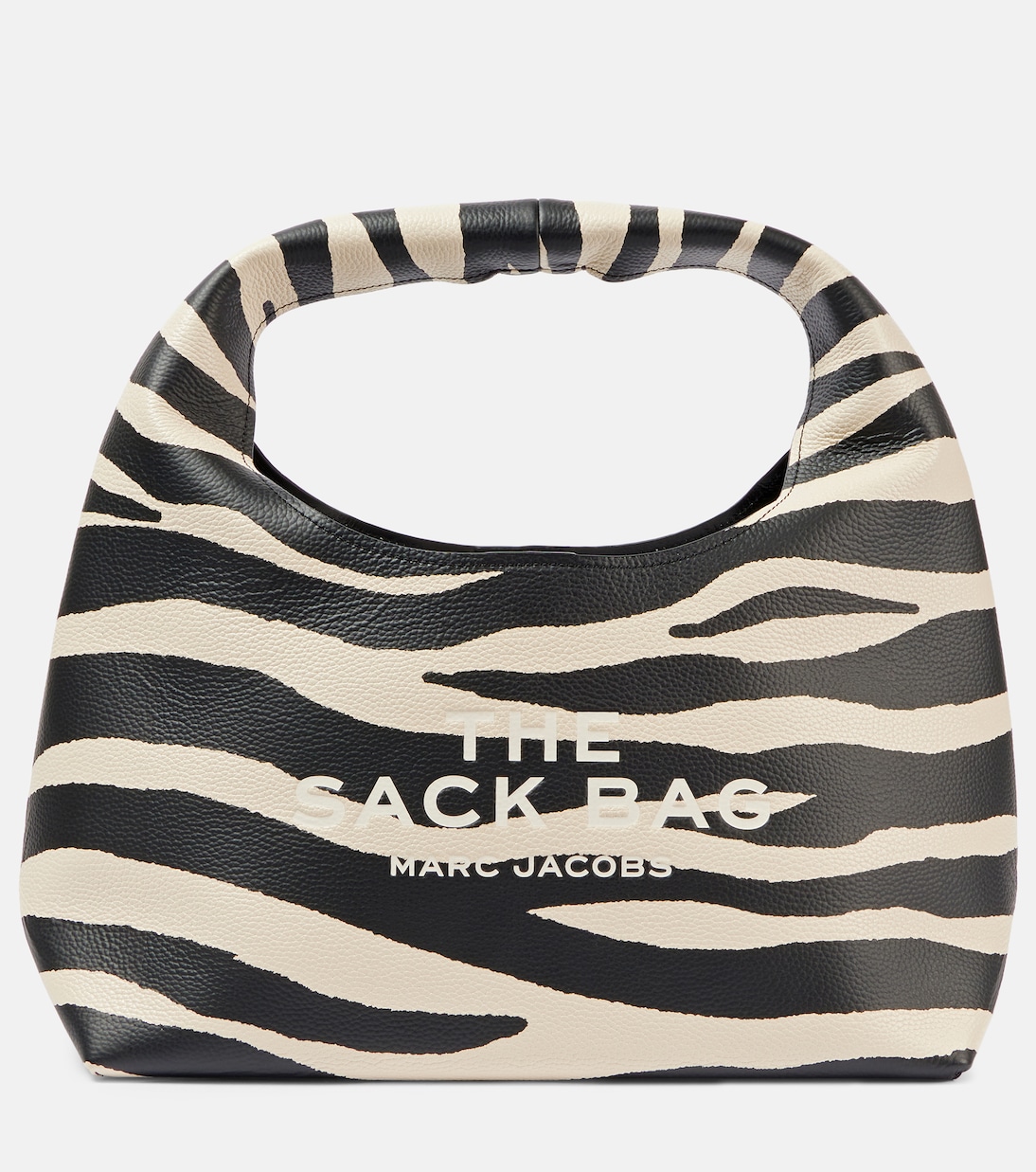 The Sack zebra-print leather shoulder bag | Marc Jacobs