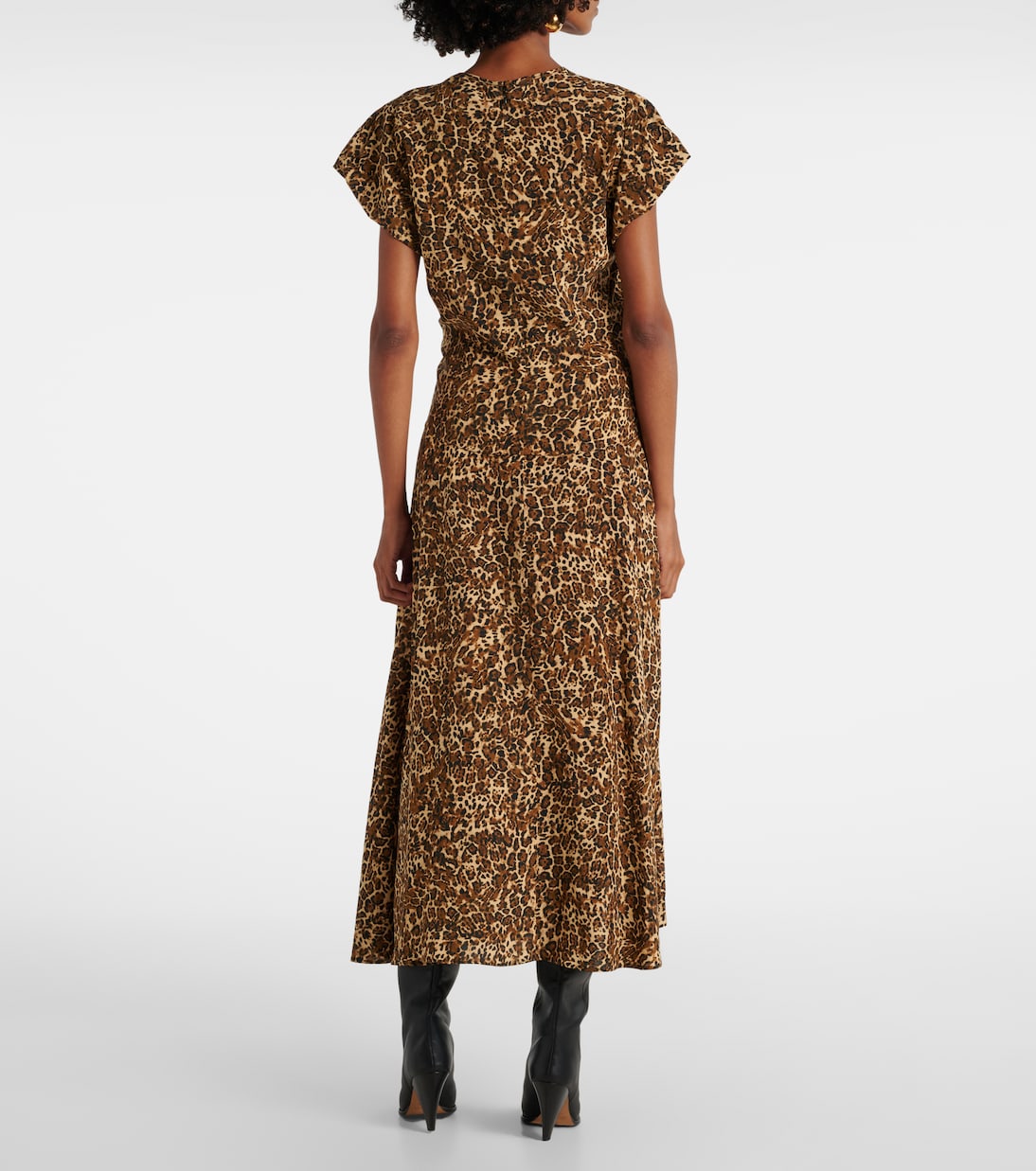 Tullya leopard-print silk-blend top | Isabel Marant
