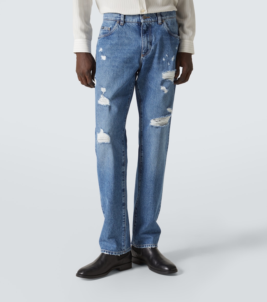 Jeans con efecto desgastado | Dolce&Gabbana