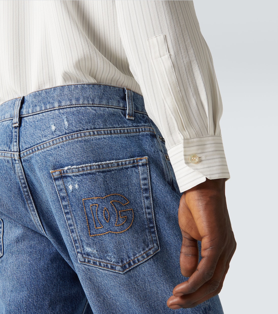 Jeans con efecto desgastado | Dolce&Gabbana