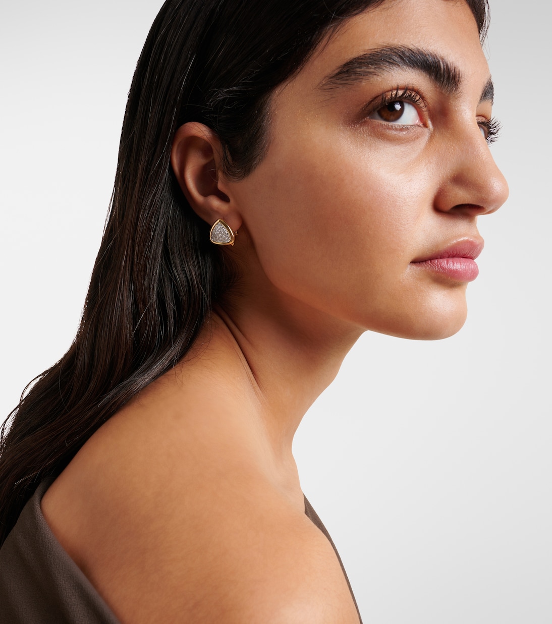 Boucles d'oreilles Trisola en or 18 ct et diamants | Marina B