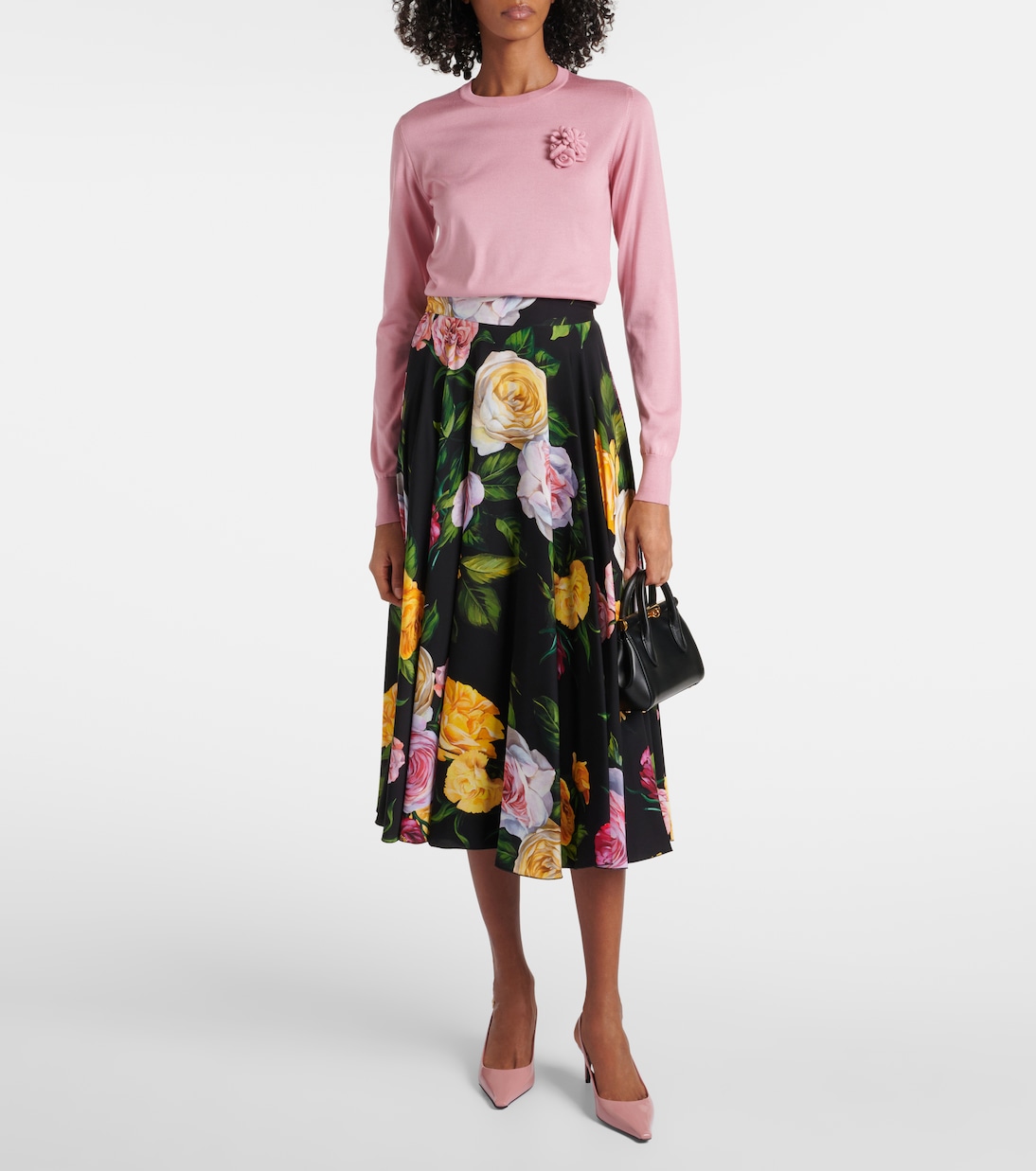 Slingback-Pumps Mun DG aus Leder | Dolce&Gabbana