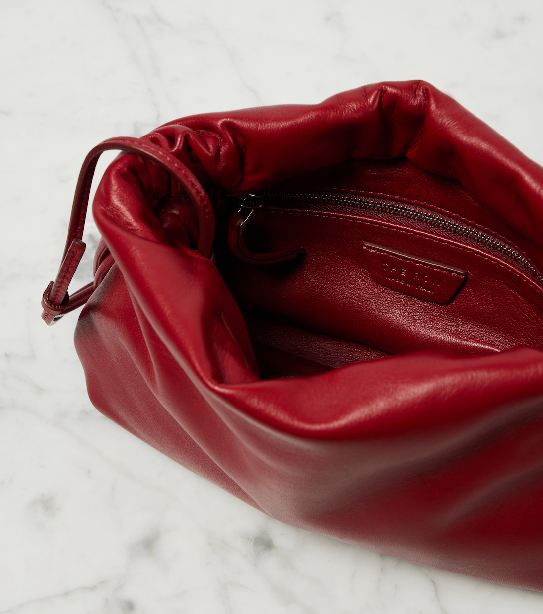 Clutch Bourse in pelle | The Row