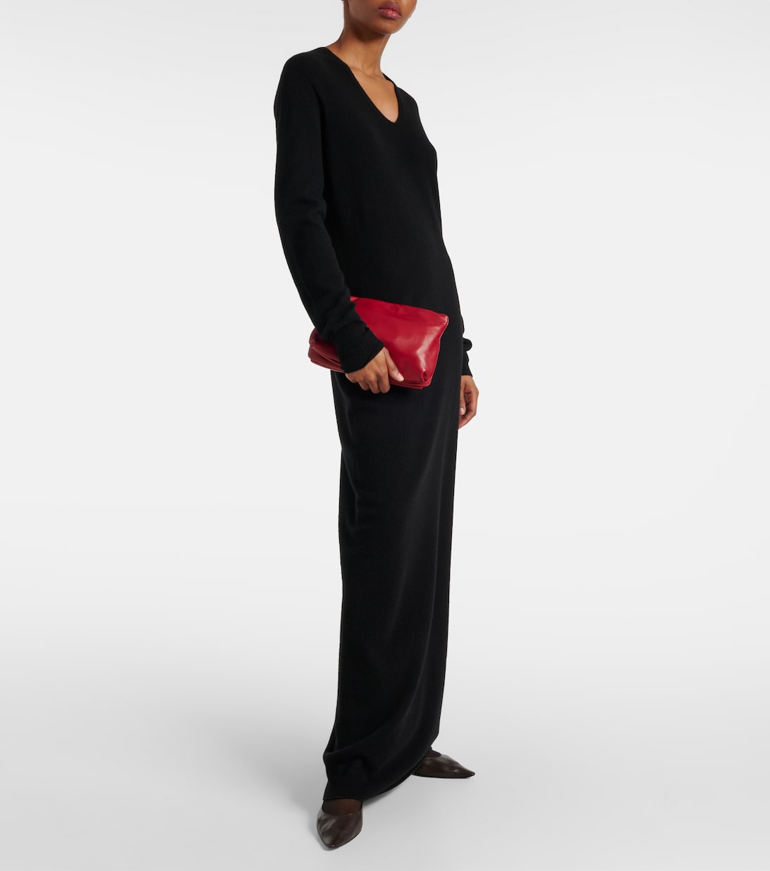 Clutch Bourse in pelle | The Row