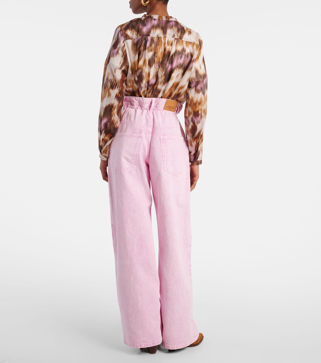 Jeans Rachelle a gamba larga e vita alta | Marant Etoile