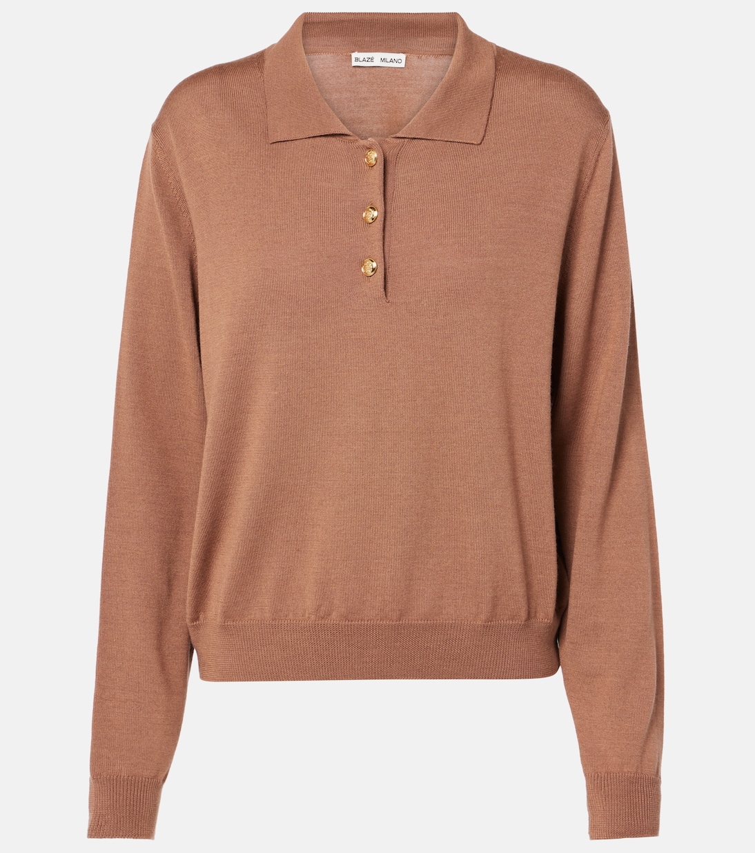 Polo in lana, seta e cashmere | Blazé Milano