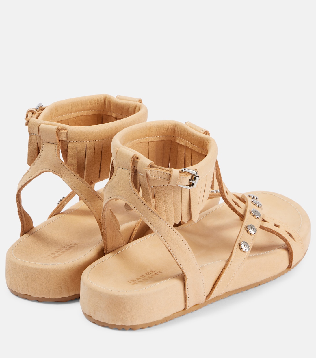 Sandali in pelle borchiati Silya di Isabel Marant per uno stile giovane e audace