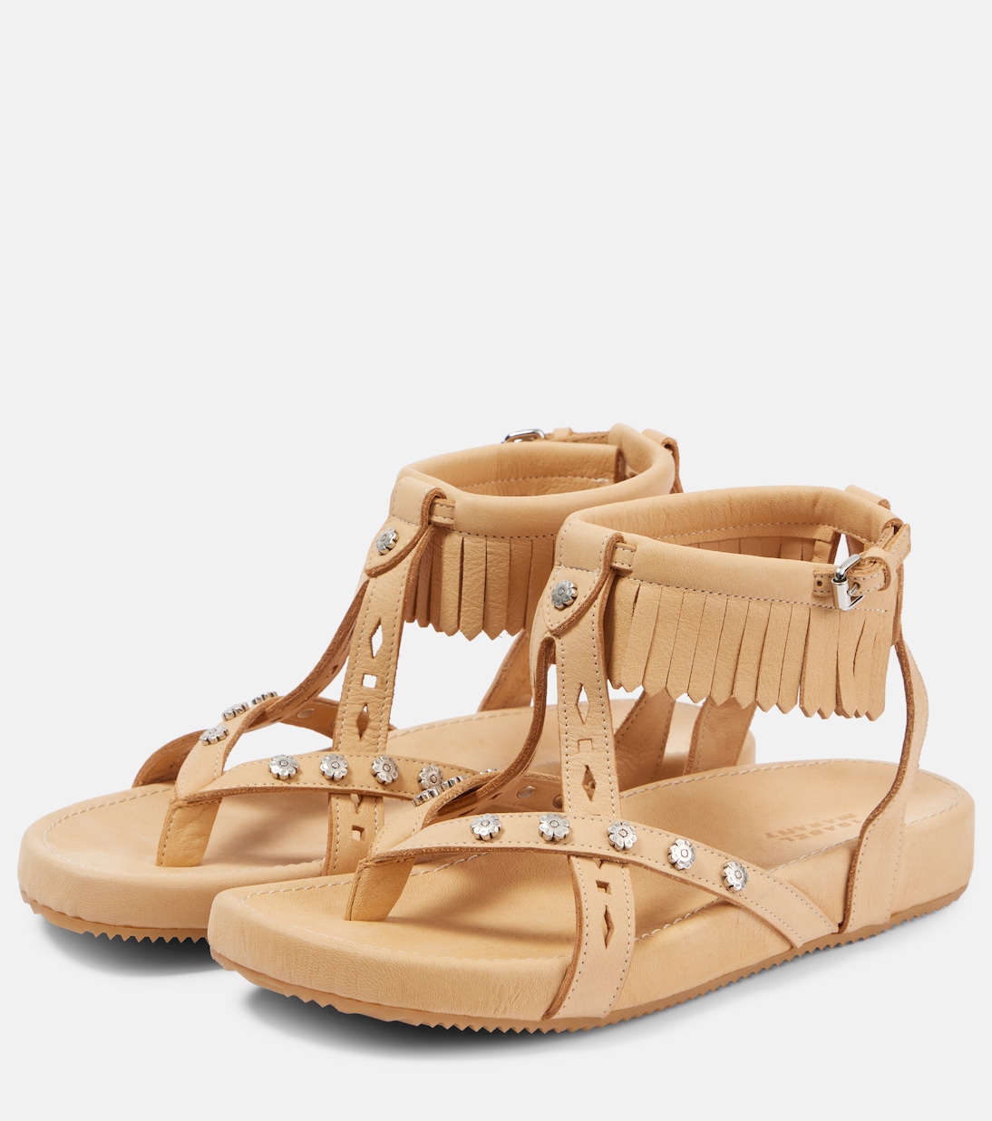 Sandali in pelle borchiati Silya di Isabel Marant per uno stile giovane e audace