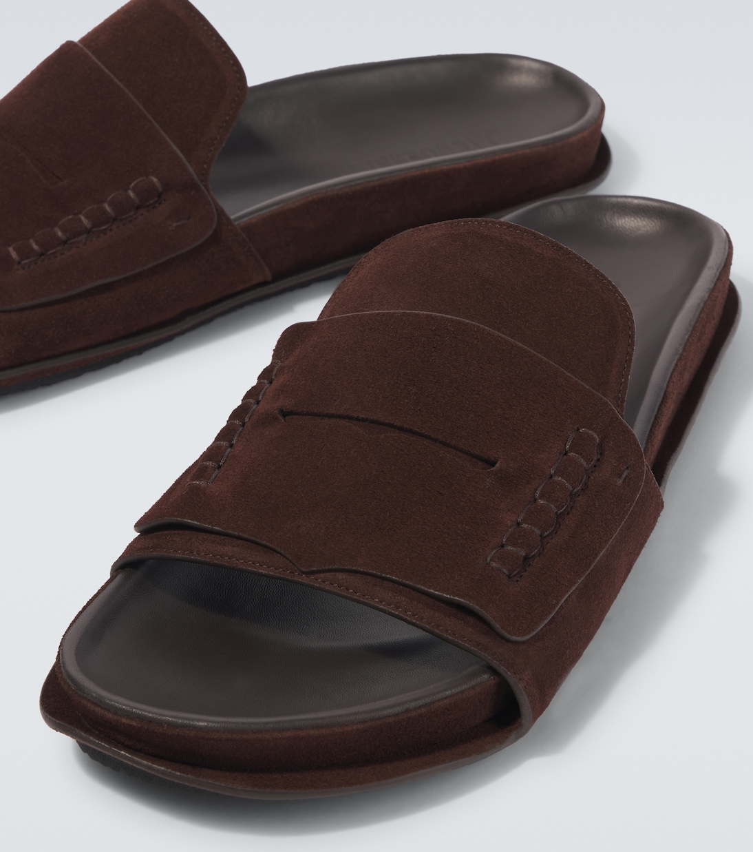 Mocassin suede slides | Jacquemus
