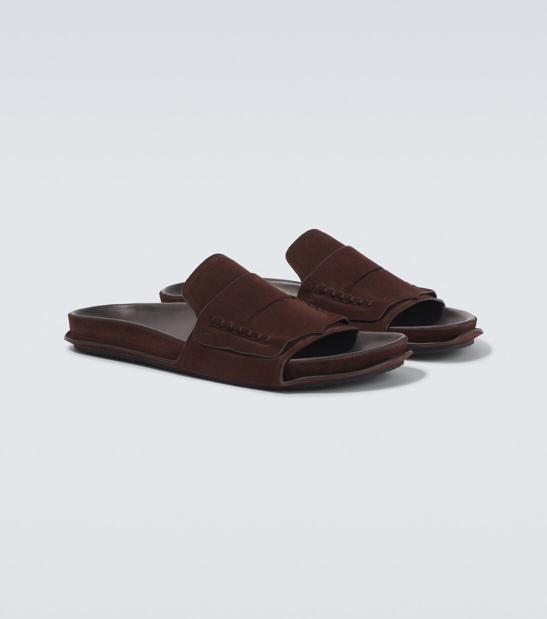Mocassin suede slides | Jacquemus