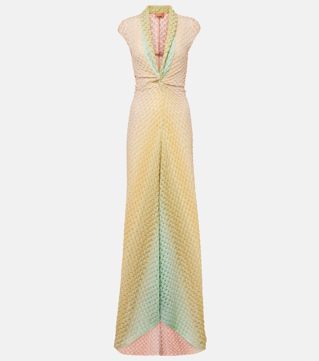 Vestido largo de croché | Missoni