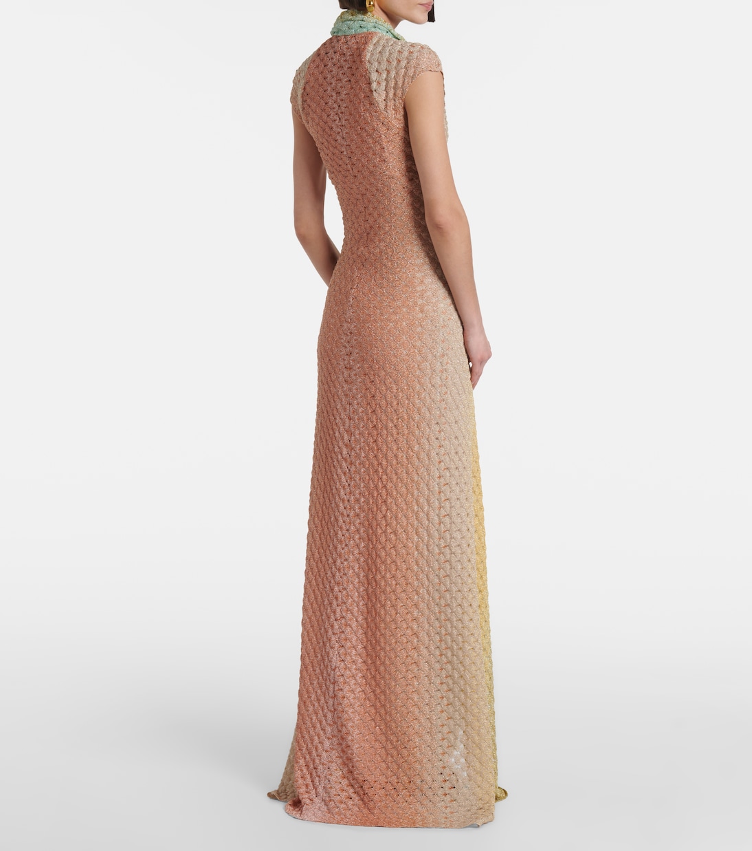 Vestido largo de croché | Missoni