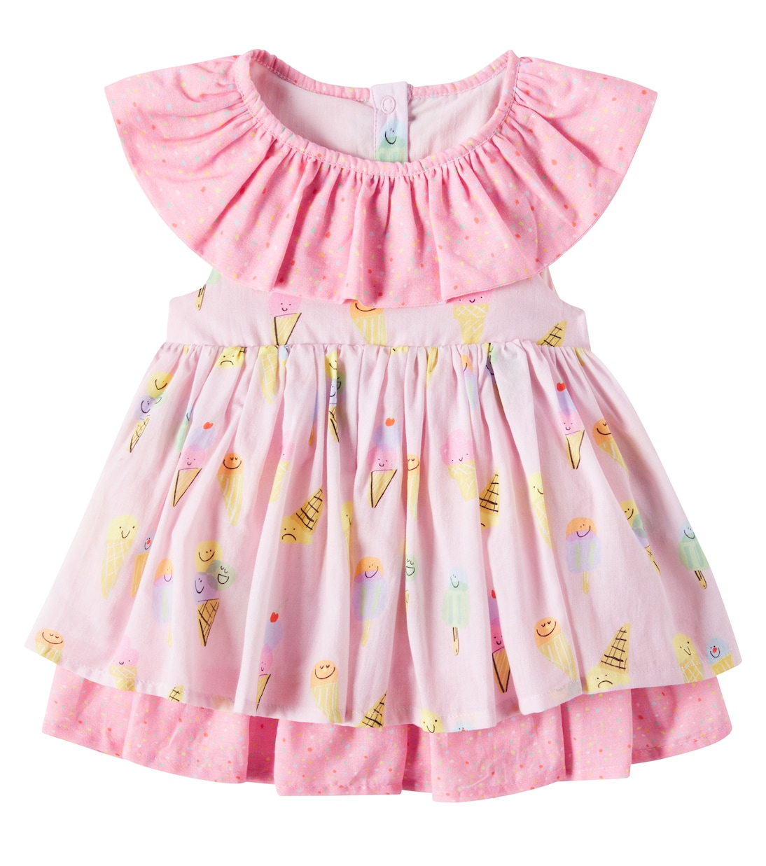 Abito in cotone con stampa | Stella McCartney Kids